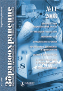 Обложка журнала Здравоохранение + Приложение Управление качеством в здравоохранении
