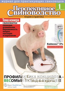 Обложка Свиноводство (Россия)
