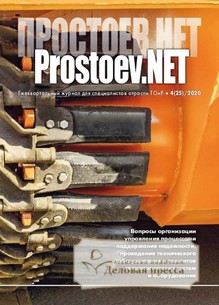 №4/2020 №4 за 2020 год - онлайн-версия журнала, купить и скачать электронную версию журнала Prostoev.NET. Агентство подписки "Деловая пресса"
