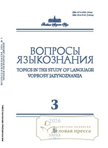Журнал ВОПРОСЫ ЯЗЫКОЗНАНИЯ (Россия) - подписка на журнал. Подписаться и купить журнал ВОПРОСЫ ЯЗЫКОЗНАНИЯ (Россия) 2026 с доставкой - Агентство подписки «Деловая пресса»